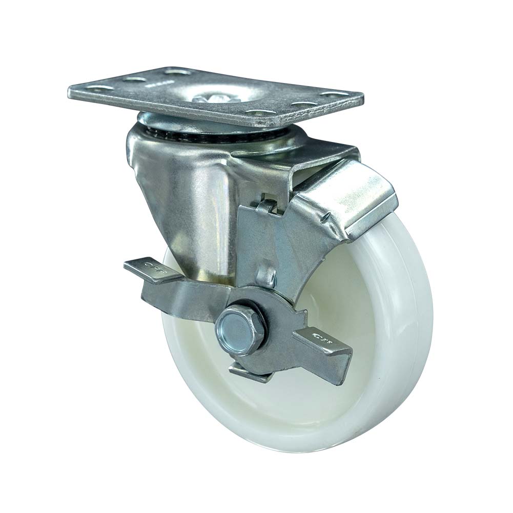  Light Duty Nylon Side Brake  Caster(DS-20 Series)