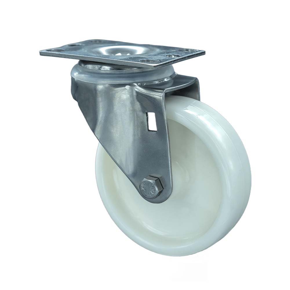 304 Stainless Steel  Light Duty Nylon Swivel Caster (DS-20 Series)